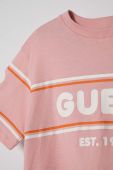 Дитяча бавовняна футболка Guess колір рожевий (3363548) Дитяча бавовняна футболка Guess колір рожевий (3363548)