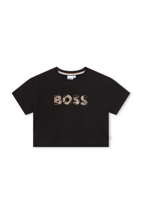 Дитяча футболка BOSS колір чорний (3447839)