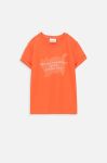 Дитяча футболка Coccodrillo колір помаранчевий (3619310)