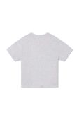 Дитяча бавовняна футболка Kenzo Kids колір сірий з принтом (3426502)