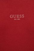 Бавовняна футболка Guess колір бордовий з аплікацією (3310643) Бавовняна футболка Guess колір бордовий з аплікацією (3310643)