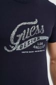 Футболка Guess чоловічий колір синій з принтом (3336077) Футболка Guess чоловічий колір синій з принтом (3336077)