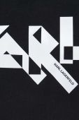 Футболка Karl Lagerfeld чоловічий колір чорний з принтом (3367139) Футболка Karl Lagerfeld чоловічий колір чорний з принтом (3367139)