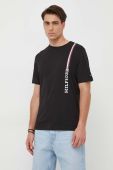 Бавовняна футболка Tommy Hilfiger колір чорний з принтом (3325750) Бавовняна футболка Tommy Hilfiger колір чорний з принтом (3325750)