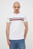 Бавовняна футболка Tommy Hilfiger колір білий з принтом (3257238) Бавовняна футболка Tommy Hilfiger колір білий з принтом (3257238)