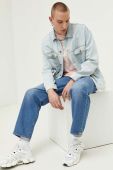 Футболка Tommy Jeans чоловічий колір рожевий меланж Футболка Tommy Jeans чоловічий колір рожевий меланж