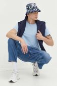 Футболка Tommy Jeans чоловічий меланж колір блакитний (3536823)