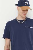 Бавовняна футболка Tommy Jeans колір синій з аплікацією (3536827) Бавовняна футболка Tommy Jeans колір синій з аплікацією (3536827)