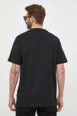 Бавовняна футболка BOSS колір чорний з аплікацією (3363579)