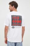 Бавовняна футболка Boss Orange BOSS ORANGE колір білий з принтом (3355893)