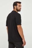 Футболка Boss Orange BOSS ORANGE чоловіча колір чорний з аплікацією Футболка Boss Orange BOSS ORANGE чоловіча колір чорний з аплікацією