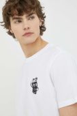 Бавовняна футболка PS Paul Smith колір білий з принтом (3274630) Бавовняна футболка PS Paul Smith колір білий з принтом (3274630)