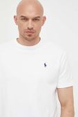 Бавовняна футболка Polo Ralph Lauren колір білий однотонний (3260178) Бавовняна футболка Polo Ralph Lauren колір білий однотонний (3260178)