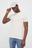 Футболка Pepe Jeans Jack чоловіча колір бежевий однотонна Футболка Pepe Jeans Jack чоловіча колір бежевий однотонна