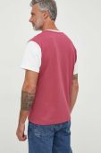 Бавовняна футболка Pepe Jeans Wembley колір рожевий візерунок Бавовняна футболка Pepe Jeans Wembley колір рожевий візерунок