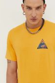 Бавовняна футболка Billabong колір жовтий з принтом (3451988) Бавовняна футболка Billabong колір жовтий з принтом (3451988)