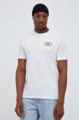 Бавовняна футболка Billabong колір білий з принтом (3426553)