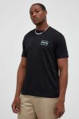 Бавовняна футболка Billabong колір чорний з принтом (3426556) Бавовняна футболка Billabong колір чорний з принтом (3426556)