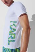 Бавовняна футболка Karl Lagerfeld колір білий візерунок (3354633) Бавовняна футболка Karl Lagerfeld колір білий візерунок (3354633)