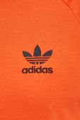 Бавовняна футболка adidas Originals чоловічий колір помаранчевий з аплікацією (3610944) Бавовняна футболка adidas Originals чоловічий колір помаранчевий з аплікацією (3610944)