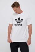 Бавовняна футболка adidas Originals чоловічий колір білий з принтом Бавовняна футболка adidas Originals чоловічий колір білий з принтом