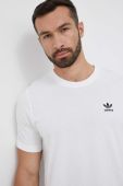Футболка adidas Originals чоловічий колір білий з аплікацією Футболка adidas Originals чоловічий колір білий з аплікацією