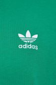 Бавовняна футболка adidas Originals колір зелений з аплікацією (3363622) Бавовняна футболка adidas Originals колір зелений з аплікацією (3363622)