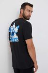 Бавовняна футболка adidas Originals колір чорний з принтом (3360867)
