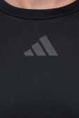 Тренувальна футболка adidas Performance HIIT Slg колір чорний з принтом Тренувальна футболка adidas Performance HIIT Slg колір чорний з принтом