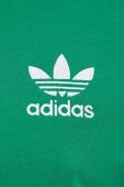 Бавовняна футболка adidas Originals колір зелений з принтом (3363627) Бавовняна футболка adidas Originals колір зелений з принтом (3363627)