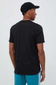 Бавовняна футболка adidas колір чорний з аплікацією (3384344) Бавовняна футболка adidas колір чорний з аплікацією (3384344)