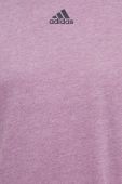 Футболка adidas чоловічий колір рожевий з принтом