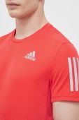Бігова футболка adidas Performance Own the Run колір помаранчевий з принтом Бігова футболка adidas Performance Own the Run колір помаранчевий з принтом