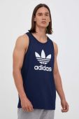 Бавовняна футболка adidas Originals колір синій Бавовняна футболка adidas Originals колір синій