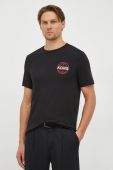 Бавовняна футболка Michael Kors колір чорний з принтом (3578653) Бавовняна футболка Michael Kors колір чорний з принтом (3578653)