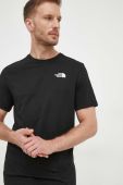 Бавовняна футболка The North Face колір чорний з принтом (3388968) Бавовняна футболка The North Face колір чорний з принтом (3388968)