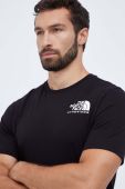 Бавовняна футболка The North Face колір чорний з принтом (3524887) Бавовняна футболка The North Face колір чорний з принтом (3524887)