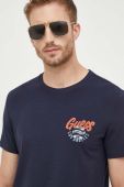 Футболка Guess чоловічий колір синій з принтом (3538997) Футболка Guess чоловічий колір синій з принтом (3538997)