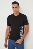 Футболка Guess чоловічий колір чорний з принтом (3598996) Футболка Guess чоловічий колір чорний з принтом (3598996)