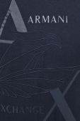 Бавовняна футболка Armani Exchange колір синій з принтом (3447925) Бавовняна футболка Armani Exchange колір синій з принтом (3447925)