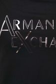 Бавовняна футболка Armani Exchange колір чорний з принтом (3447939) Бавовняна футболка Armani Exchange колір чорний з принтом (3447939)
