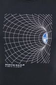 Бавовняна футболка North Sails чоловічий колір чорний з принтом (3611015) Бавовняна футболка North Sails чоловічий колір чорний з принтом (3611015)