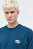 Бавовняна футболка Dickies чоловічий колір бірюзовий з принтом Бавовняна футболка Dickies чоловічий колір бірюзовий з принтом