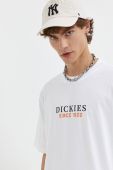 Бавовняна футболка Dickies колір білий з принтом (3513133) Бавовняна футболка Dickies колір білий з принтом (3513133)