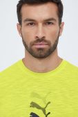 Тренувальна футболка Puma Fit колір зелений з принтом (3509451) Тренувальна футболка Puma Fit колір зелений з принтом (3509451)
