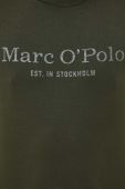 Бавовняна футболка Marc O'Polo колір зелений з принтом (3349299) Бавовняна футболка Marc O'Polo колір зелений з принтом (3349299)