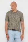 Бавовняна футболка Marc O'Polo колір зелений візерунок (3349325)