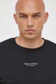 Бавовняна футболка Marc O'Polo колір чорний з принтом (3349328)