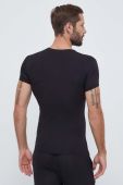 Футболка лаунж Emporio Armani Underwear колір чорний з принтом Футболка лаунж Emporio Armani Underwear колір чорний з принтом