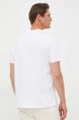 Бавовняна футболка Paul&Shark колір білий з аплікацією (3370644)